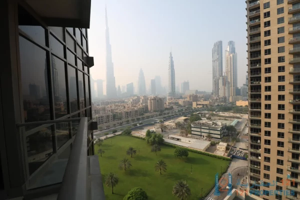 Rented | 1Bed | Partial Burj Khalifa View