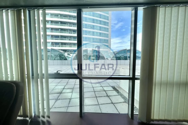 Partition Office Space for Rent in Julphar Towers