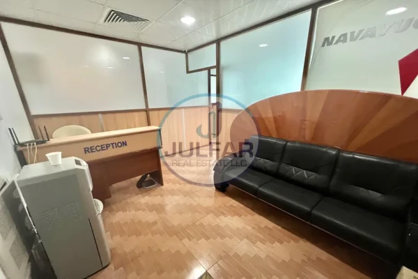 Partition Office Space for Rent in Julphar Towers