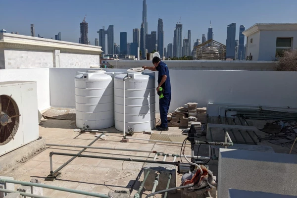 Looking for water tank cleaning services in Dubai?