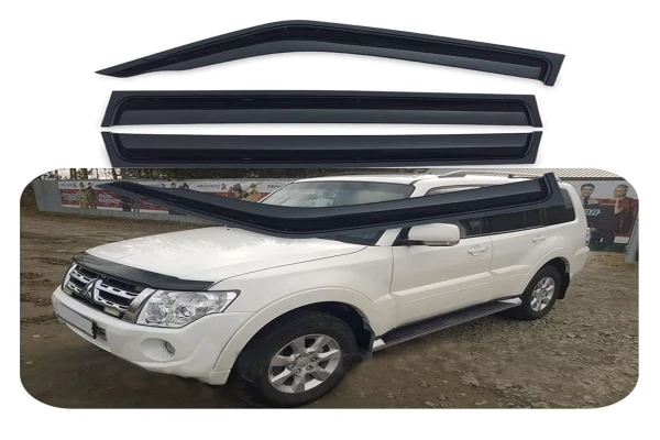 Windshield Deflectors Sun Visor for Mitsubishi Pajero